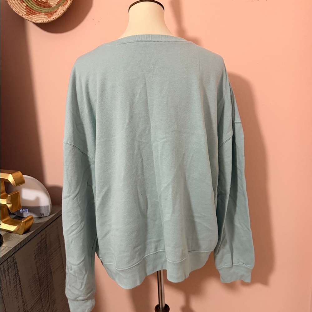 FRIENDS Soft Teal Sweatshirt Sz 2X - Picture 2 of 3
